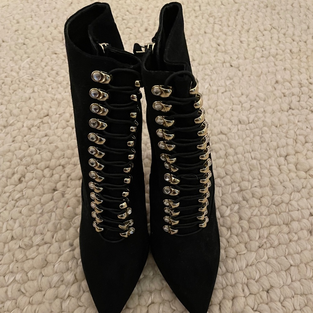JLO lace up boots